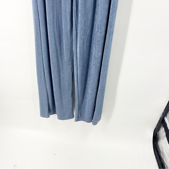 ✅ 12th Tribe Marietta Dusty Blue Trousers - M WIDE LEG - Picture 2 of 6